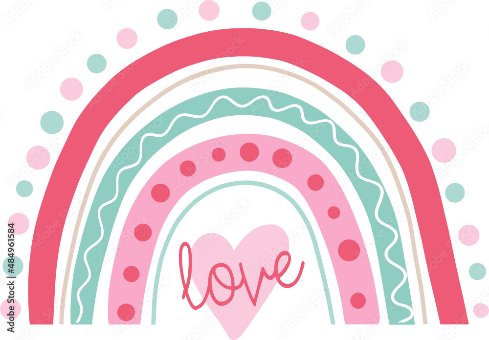 Valentine Rainbow Valentine Rainbow