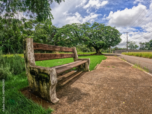 bench in the park © Estefano