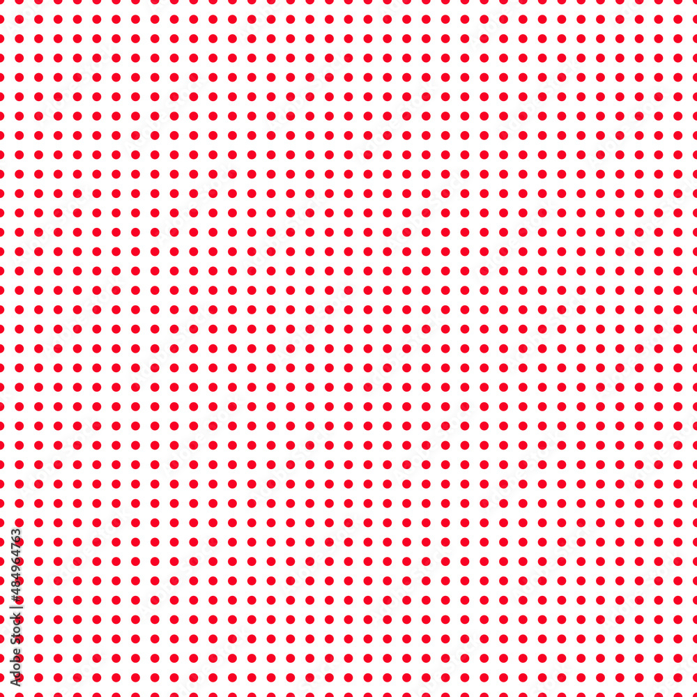 Red and white polka dot texture as background Red and white polka dot texture as background