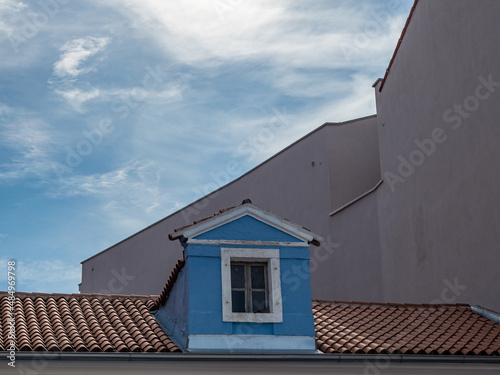 The ancient architecture in city Porec