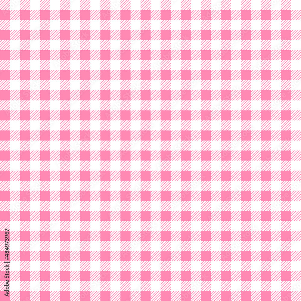 Pink tablecloth checkered seamless pattern, Easter background
Pink tablecloth checkered seamless pattern, Easter background