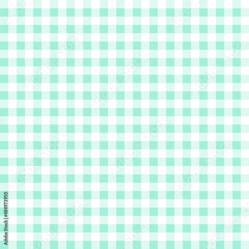 Light blue checkered seamless pattern, seamless light blue tablecloth texture