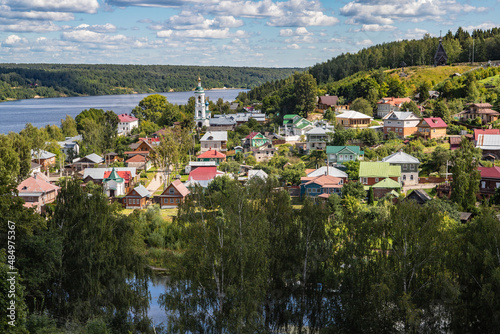 provincial Russian town Ples