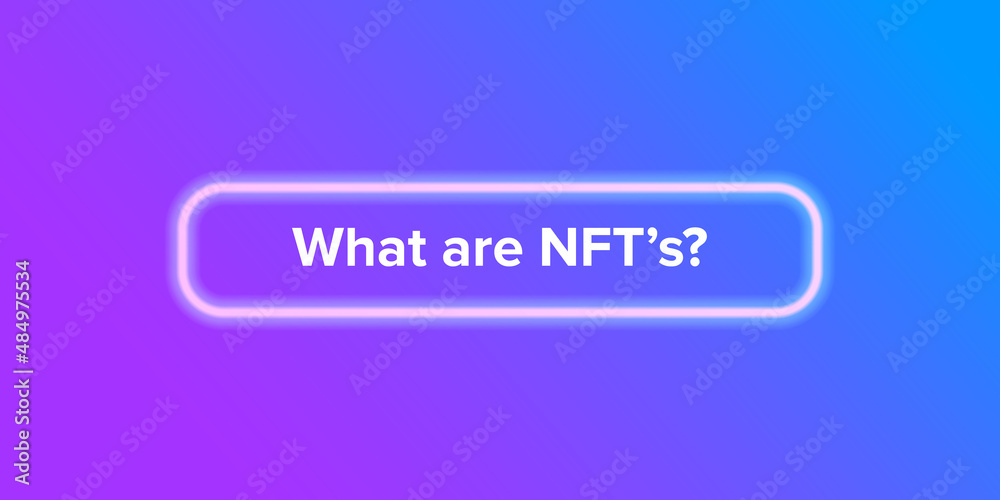 Coming soon on purpleWhat are nft, what is an nft question horizontal banner design template. NFT non-fungible token banner