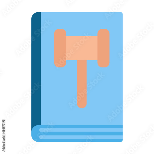 law book flat icon