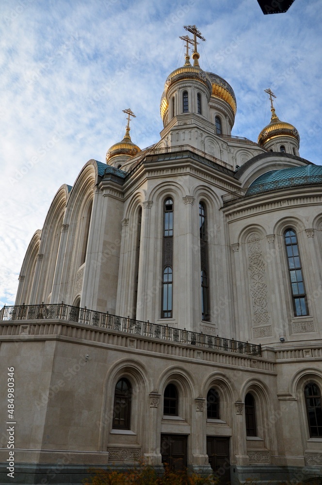 Fototapeta premium Sretensky Monastery is a Moscow Stavropol (since 1995) monastery of the Russian Orthodox Church.