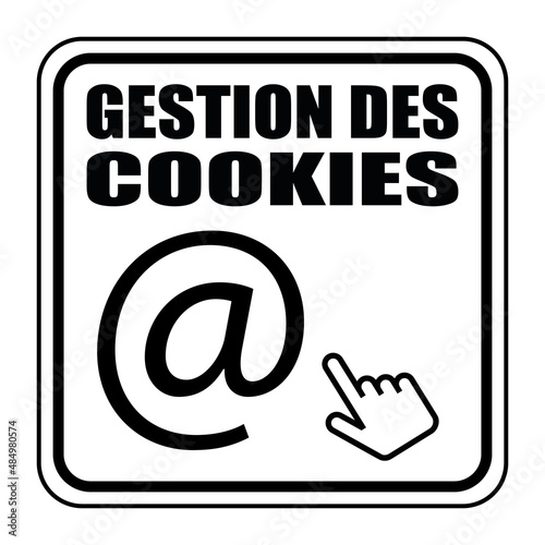 Logo gestion des cookies.