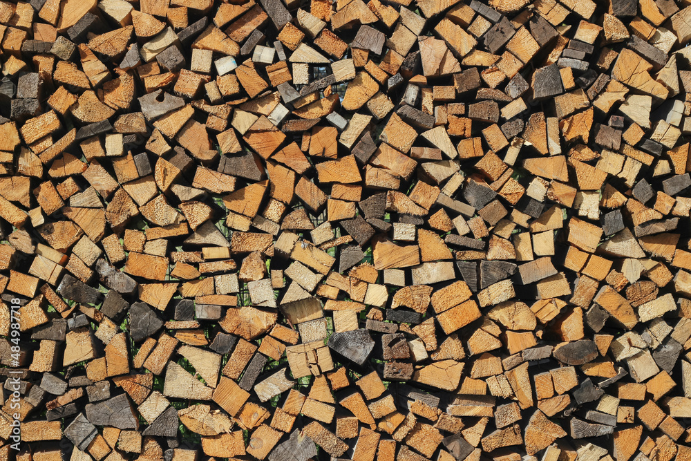 a lot of firewood background a lot of firewood background