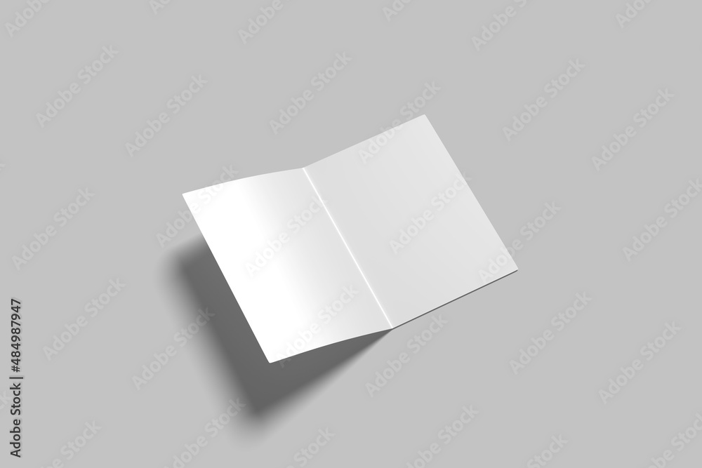 Bi-Fold A5 Brochure / Leaflet Mock-up Bi-Fold A5 Brochure / Leaflet Mock-up