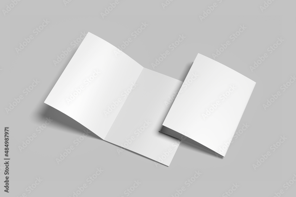 Bi-Fold A5 Brochure / Leaflet Mock-up Bi-Fold A5 Brochure / Leaflet Mock-up