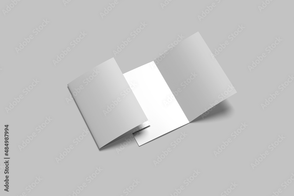 Bi-Fold A5 Brochure / Leaflet Mock-up