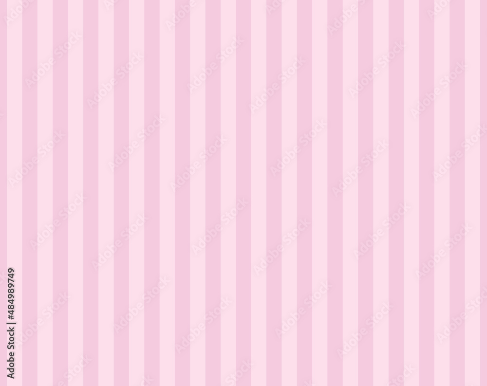 Bakery Striped Pattern Pink