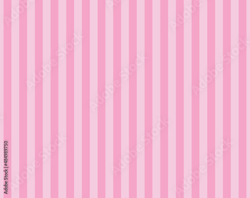 Bakery Striped Pattern Pink