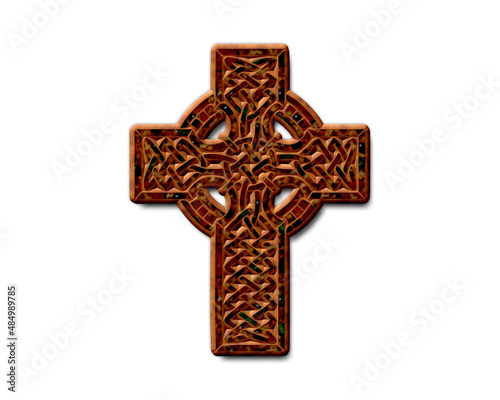 Christian Church Cross symbol Pizza icon food logo illustration