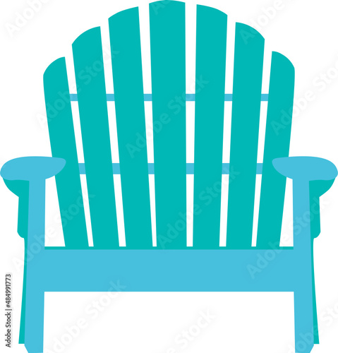 Adirondack Chair turquoise