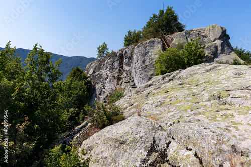 Rhodope Mountains near Ancient sanctuary Belintash, Bulgaria