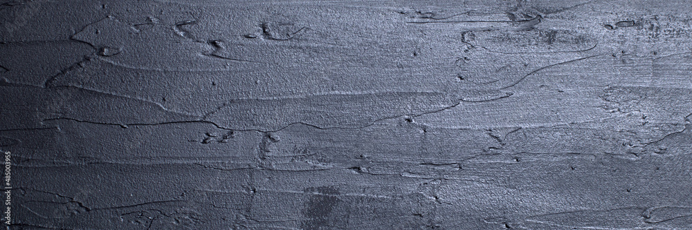 Naklejka premium abstract creative background: roughly applied gypsum plaster, toning, short focus.
