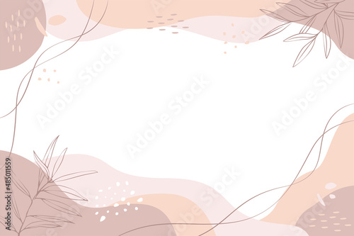 Floral abstract background collection Free Vector