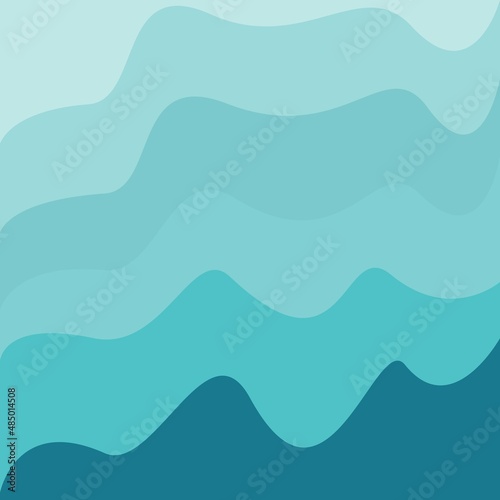 wave background vector illustration
