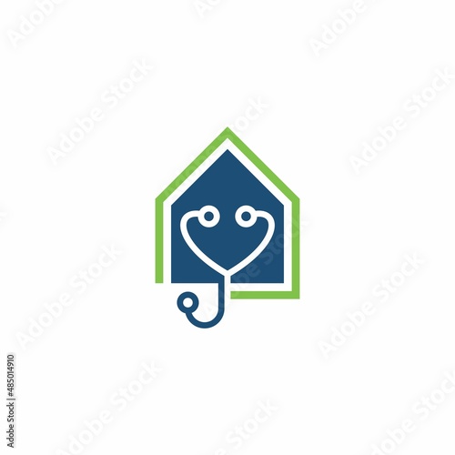 House Doctor Logo Design, health care,Vector, Icon, Symbol