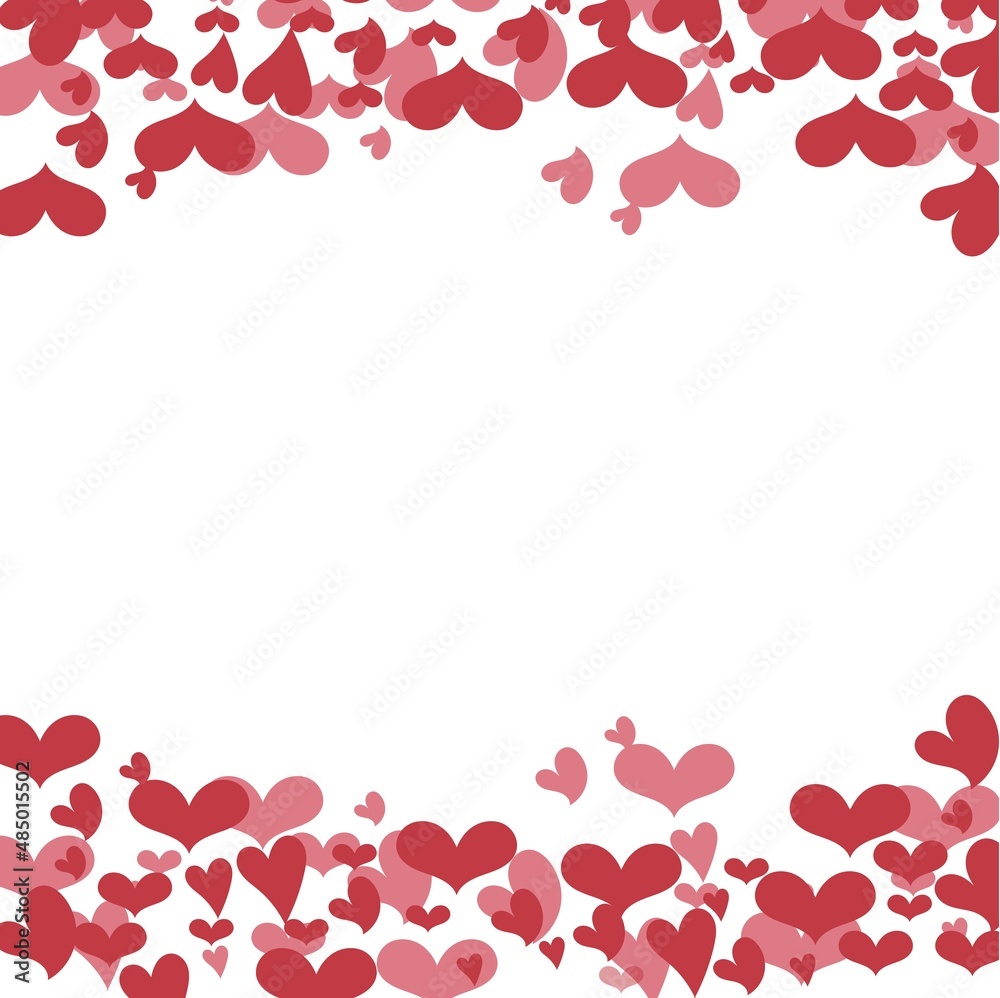 Happy valentine's day greeting invitation design. Romantic background.