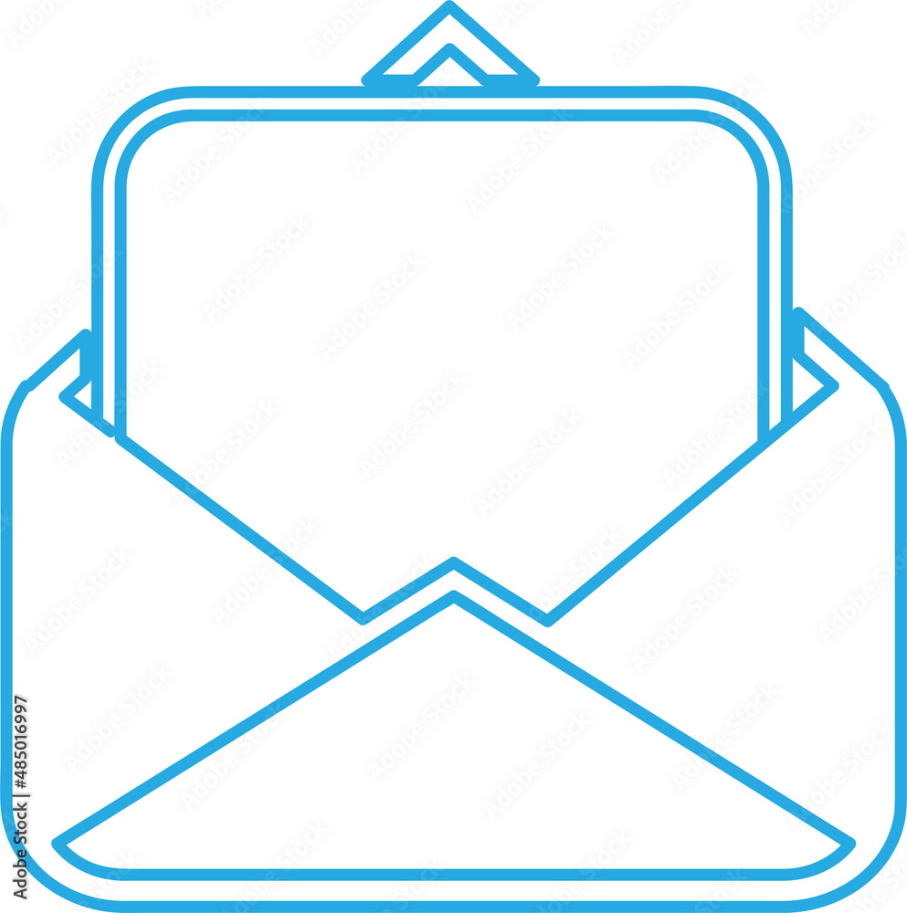 Email and mail icon sign symbol design