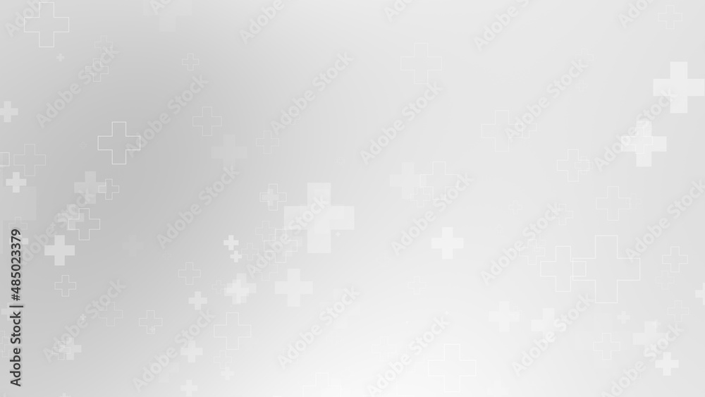 Abstract medical white gray cross pattern background. Abstract medical white gray cross pattern background.