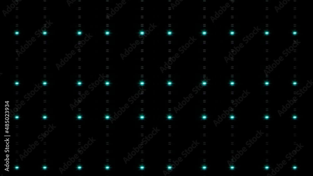 Flickering Neon Color LED Lights Background Flickering Neon Color LED Lights Background