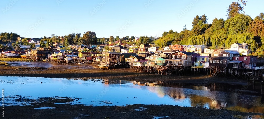 Foto Ciudad de Castro, Isla Grande de Chiloé, Chile