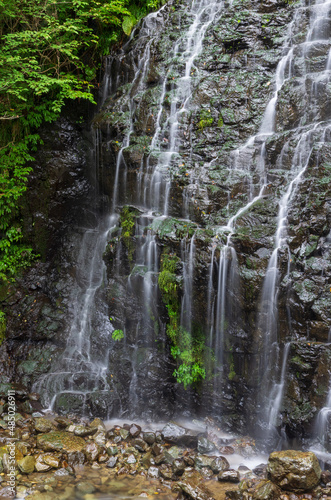 福井県池田町の龍双ヶ滝（日本の滝100選）