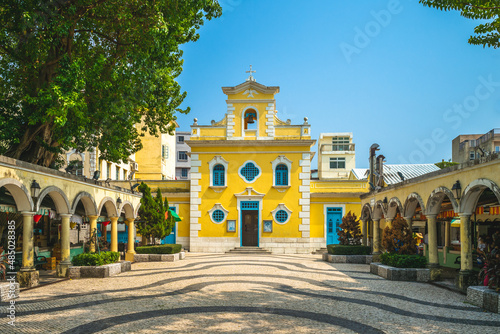 Fotografie Chapel of St. Francis Xavier at Macau, China