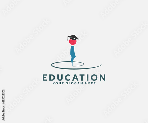 education logo design, Reach the Best for University , College . Graduate . Campus logo design inspiration
