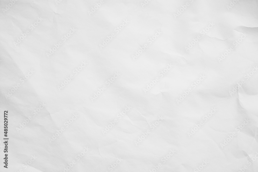 Obraz premium White recycled craft paper texture as background. Grey paper texture, Old vintage page or grunge vignette.