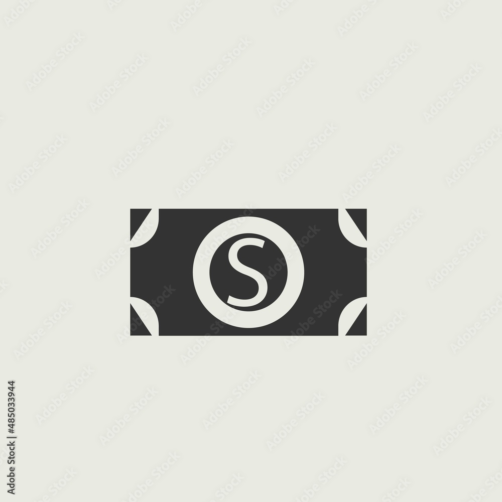 Dollar_symbol vector icon illustration sign Dollar_symbol vector icon illustration sign
