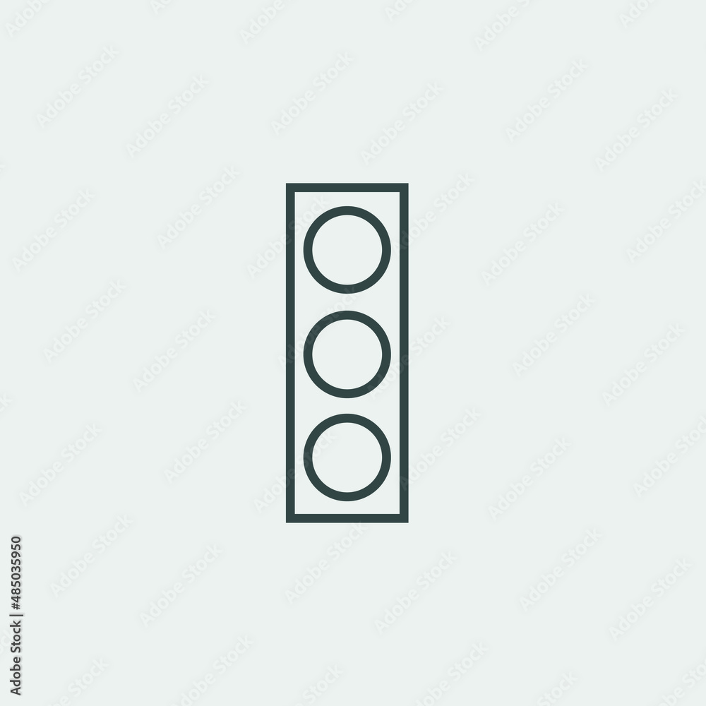Traffic_lights vector icon illustration sign Traffic_lights vector icon illustration sign