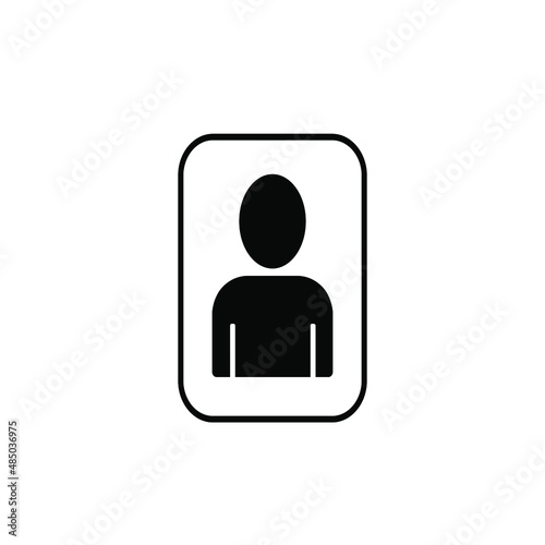  manly icon vector image logo illustration design