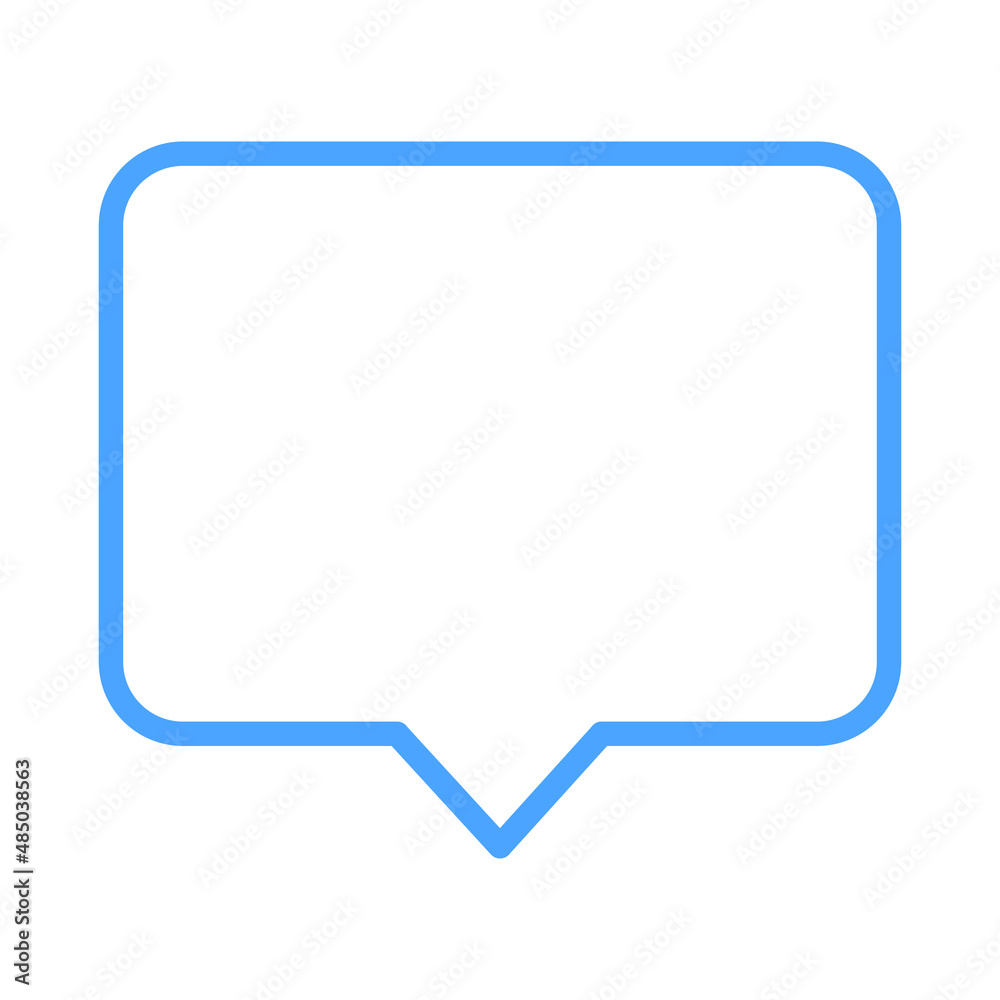 message comment Isolated Vector icon which can easily modify or edit

