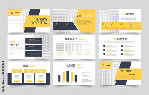 Business Presentation PowerPoint, Business agency Presentation PowerPoint, PowerPoint Template Design