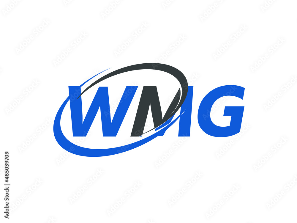 WMG letter creative modern elegant swoosh logo design WMG letter creative modern elegant swoosh logo design