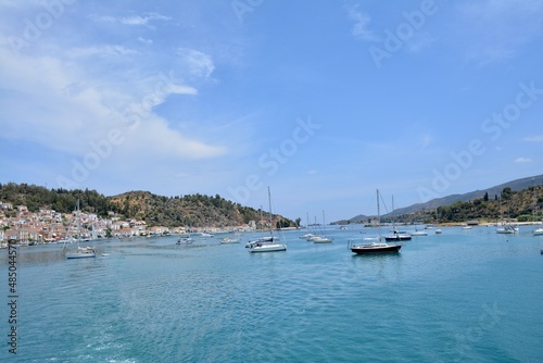 boats in the harbor