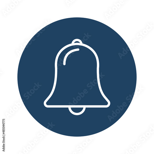 Alarm bell Isolated Vector icon which can easily modify or edit