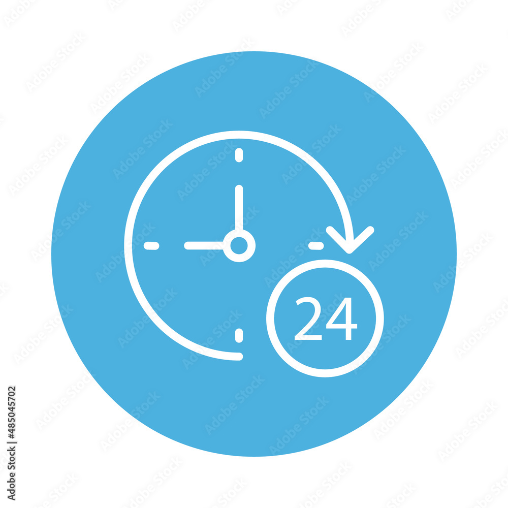 24 Hours Isolated Vector icon which can easily modify or edit
24 Hours Isolated Vector icon which can easily modify or edit