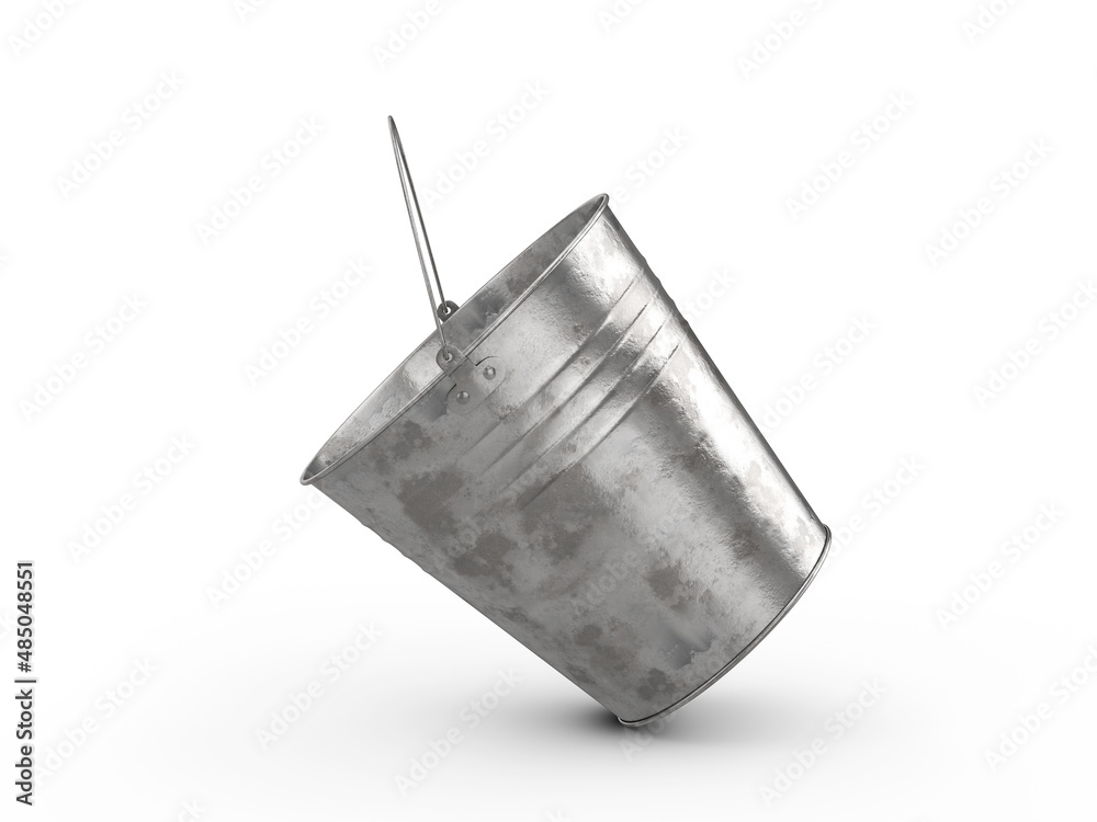 Obraz na plátně Metal bucket