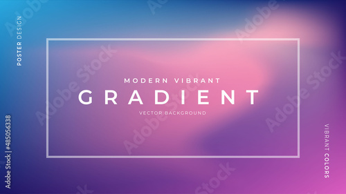 Gradient background with vibrant color 2