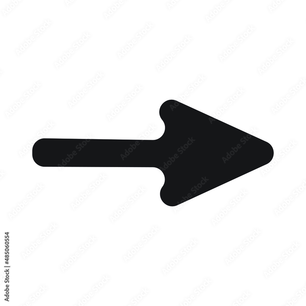 Modern simple arrows icon Vector illustration Modern simple arrows icon Vector illustration