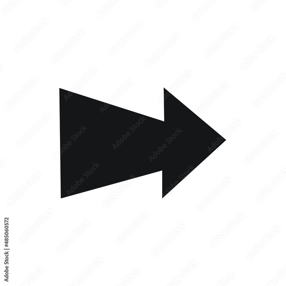 Modern simple arrows icon Vector illustration Modern simple arrows icon Vector illustration