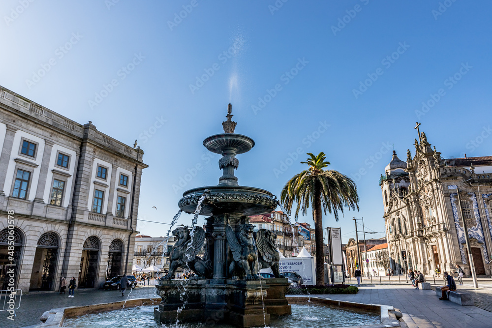 Fontaine des Lions à Porto