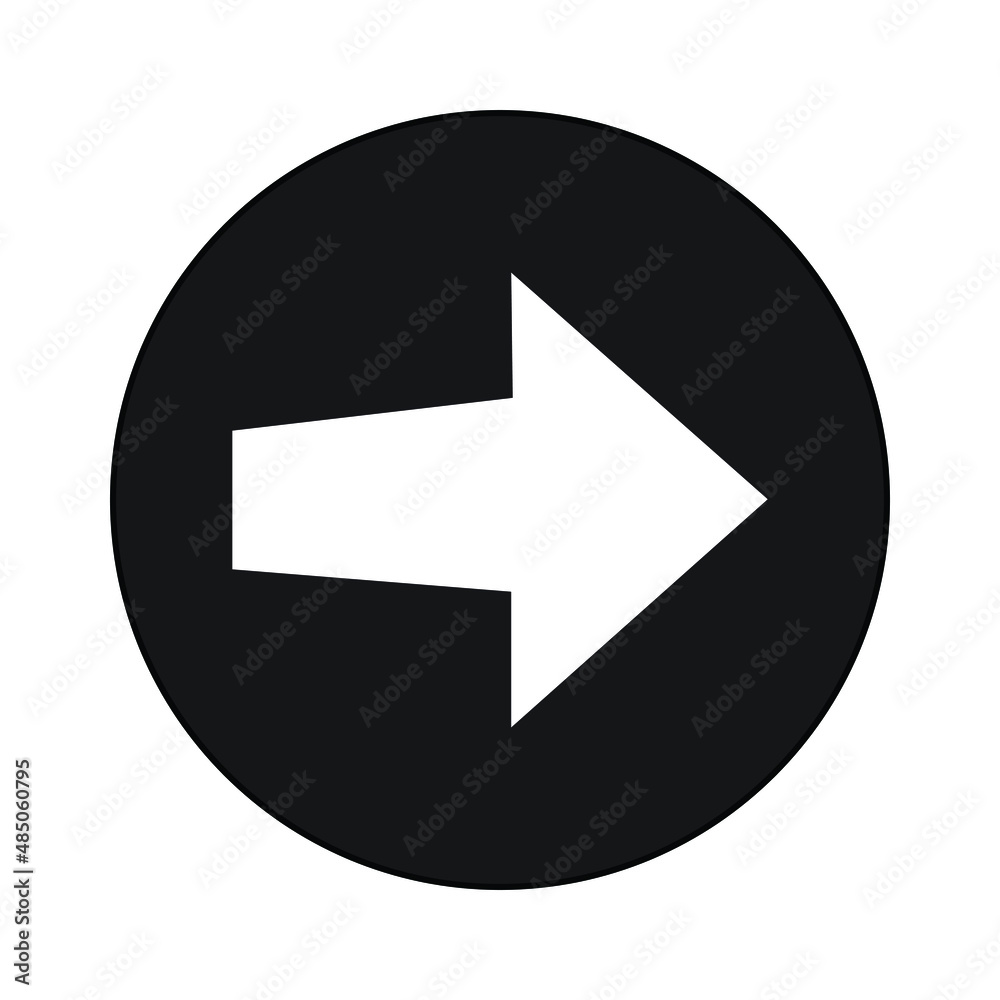 Modern simple arrows icon Vector illustration Modern simple arrows icon Vector illustration
