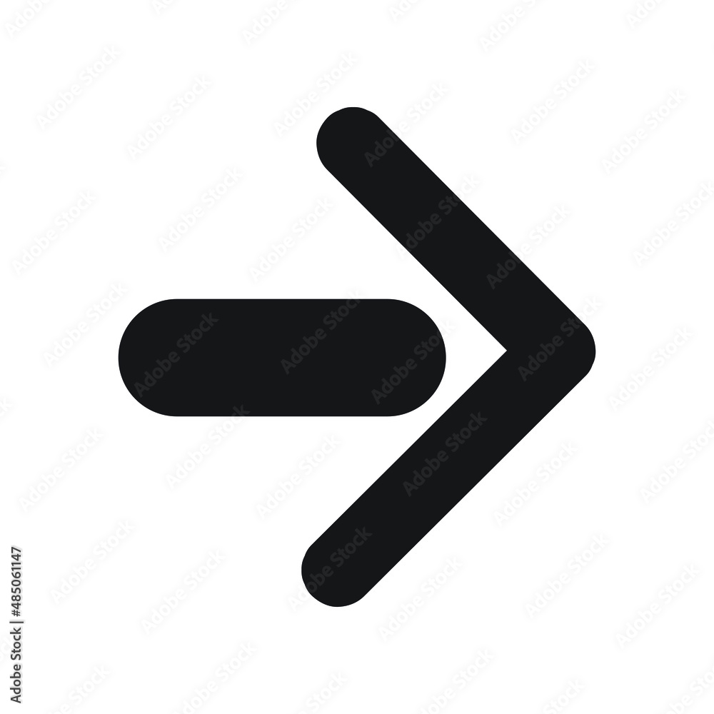 Modern simple arrows icon Vector illustration Modern simple arrows icon Vector illustration