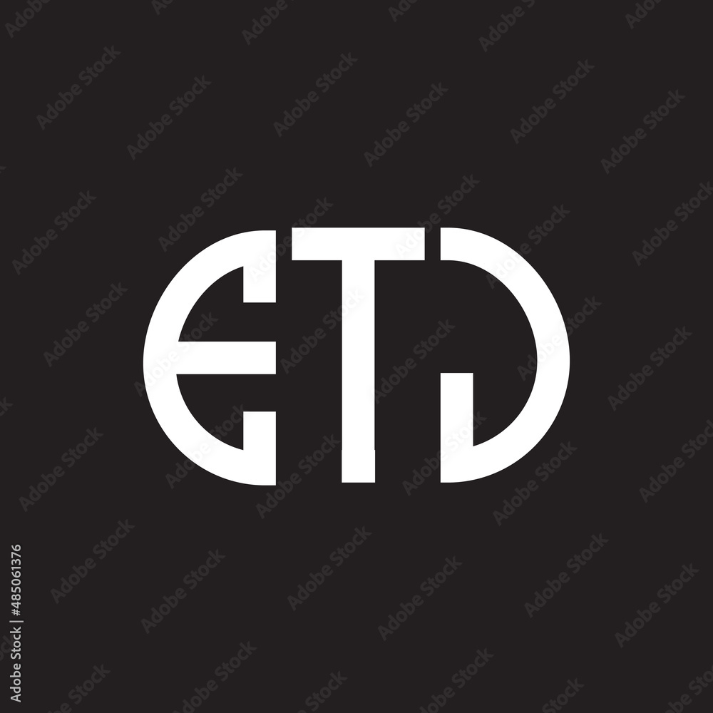 ETJ letter logo design on black background. ETJ creative initials letter logo concept. ETJ letter design. ETJ letter logo design on black background. ETJ creative initials letter logo concept. ETJ letter design.
